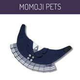 Momoji Josephine Bib - ชุดสุนัข ชุดแมว สูทสำหรับสัตว์เลี้ยง สีเทา สีกรม ชุดนักเรียนหญิง